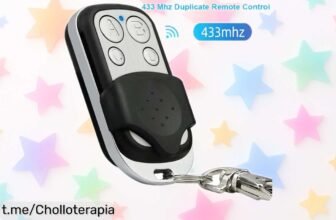 Control fácil y seguro para tu garaje con el clon de mando 433MHZ, ¡ahora a precio rebajado! No te quedes sin tranquilidad en casa, actúa rápido antes que se acabe esta oferta.