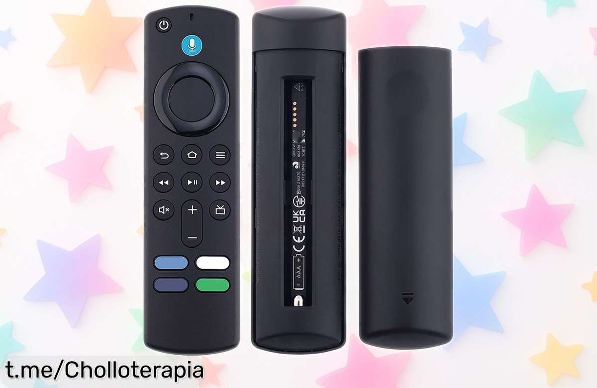 Control remoto Bluetooth para Fire TV de Amazon, ¡ofertón que no puedes dejar escapar! Prepárate para disfrutar tu tele en un abrir y cerrar de ojos.
