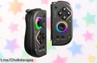 Controlador inalámbrico Dual Hall para Nintendo Switch a precio rebajado, ¡super chollo que mejorará tu juego al instante! No dejes pasar esta oportunidad única de jugar mejor.