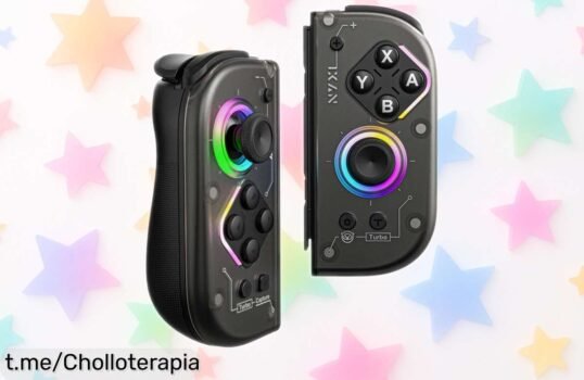 Controlador inalámbrico Dual Hall para Nintendo Switch a precio rebajado, ¡super chollo que mejorará tu juego al instante! No dejes pasar esta oportunidad única de jugar mejor.