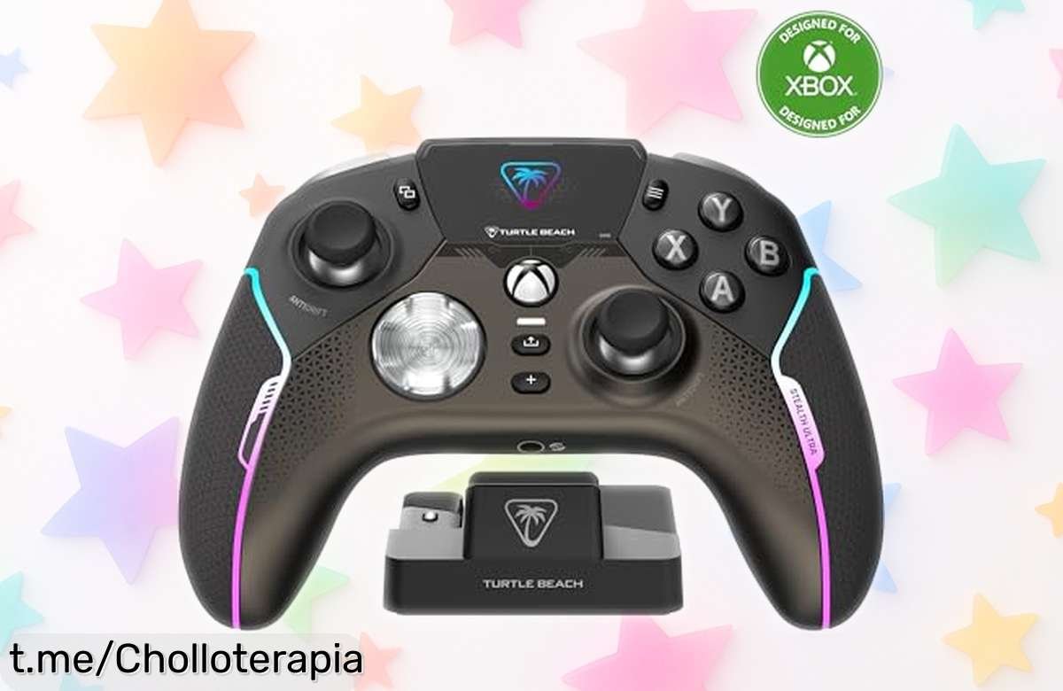 Controlador inalámbrico Turtle Beach Stealth Ultra, ahora a precio rebajado: 30 horas de juego sin parar. No dejes escapar esta oportunidad y vive la emoción en cada partida ya mismo.