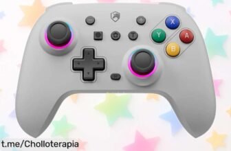 Controlador inalámbrico para Nintendo Switch con efecto Hall y OLED, ¡rebajado a un super chollo que hará vibrar tu juego! No dejes pasar esta oportunidad única.
