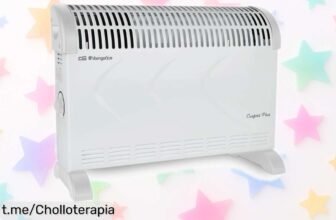 Convector potente de 2000W Orbegozo, super chollo en precio rebajado para que sientas el calor en casa este invierno. ¡No te lo pierdas, corre antes de que se acaben!