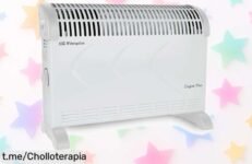 Convector potente de 2000W para calentar rápido, con un descuentazo brutal que vuela solo por tiempo limitado. ¡Aprovecha ahora y siente la calidez en tu hogar!