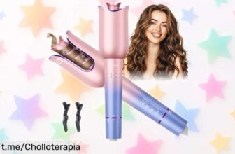 Crea rizos perfectos en segundos con el rizador automático MOERAE a precio rebajado, ¡no te dejes escapar este super chollo para lucir una melena impresionante ya!