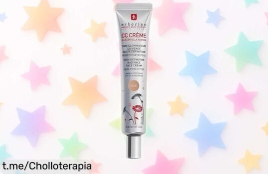 Crema CC iluminadora Erborian con Centella Asiática, ahora a un precio loco: ¡aprovecha este super chollo y regálale a tu piel el brillo que se merece antes de que se agote!