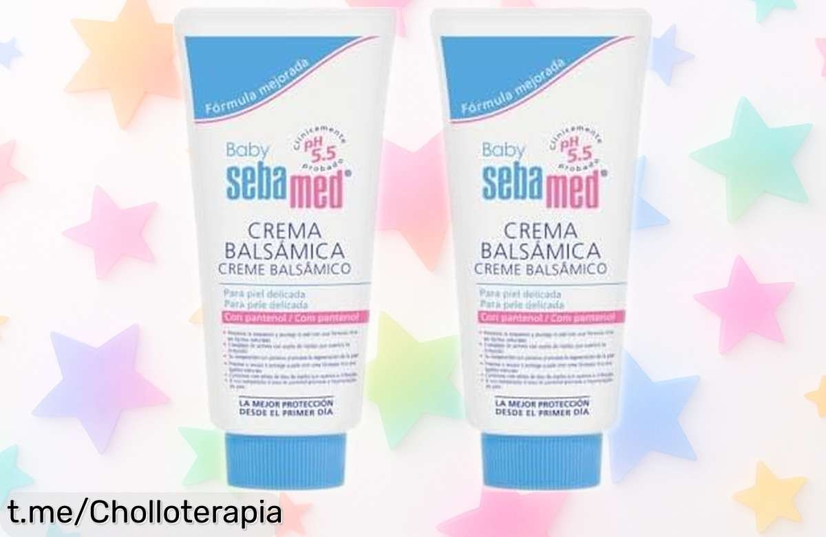 Crema balsámica para bebé Sebamed, pack de 2 con precio rebajado: la protección que su piel necesita en un super chollo. ¡Aprovecha y cuida a tu peque ahora!