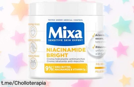 Crema corporal con niacinamida y manteca de karité que aclara manchas al instante, precio rebajado en un chollazo para lucir una piel radiante ¡Date prisa y siente la confianza ya!