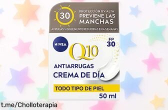 Crema de día Nivea Q10 con SPF 30 a precio rebajado, super chollo para mantener tu piel firme y radiante ¡No esperes más, aprovecha esta oferta que agradecerás desde ya!