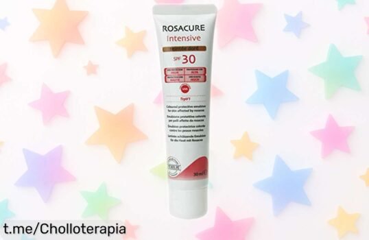 Crema facial colorada Synchroline con efecto calmante y SPF 30 a precio reducido: dale a tu piel el cariño que merece antes de que se acabe esta oferta imperdible.