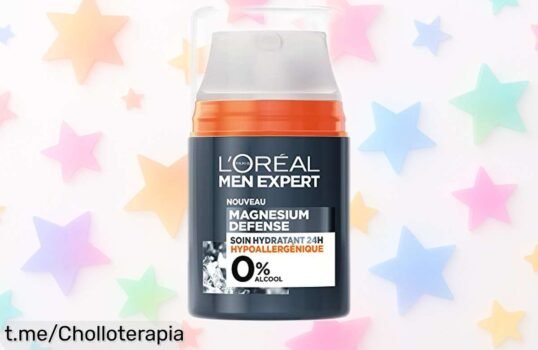 Crema hidratante L'Oréal Paris Expert Magnesium Defense 24H a precio loco, cuida tu piel sensible y aprovecha este super chollo que no podrás dejar pasar ¡Hazla tuya ya!