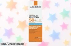 Crema solar hidratante para piel sensible La Roche-Posay con SPF 50+ a precio loco, cuida tu piel y ahorra en grande, ¡no te quedes sin la tuya antes de que se acabe!