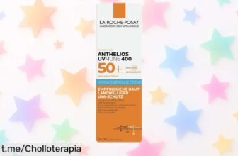 Crema solar hidratante para piel sensible La Roche-Posay con SPF 50+ a precio loco, cuida tu piel y ahorra en grande, ¡no te quedes sin la tuya antes de que se acabe!