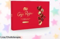 Deliciosa caja roja de bombones cremosos Nestlé 800g a un precio rebajado, un super chollo que hará sonreír a todos, ¡no esperes más y hazte con ella antes de que se agote!