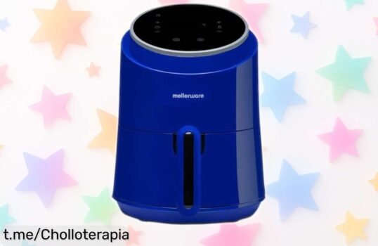 Deliciosa freidora de aire Mellerware crunchy 1,5L a precio rebajado: ¡disfruta sano y sabroso antes de que se agote esta oferta increíble!