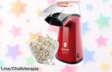 Deliciosa máquina para hacer palomitas Taurus Pop'N'Corn: ¡disfruta de las mejores snacks en minutos a un precio rebajado que vuela!