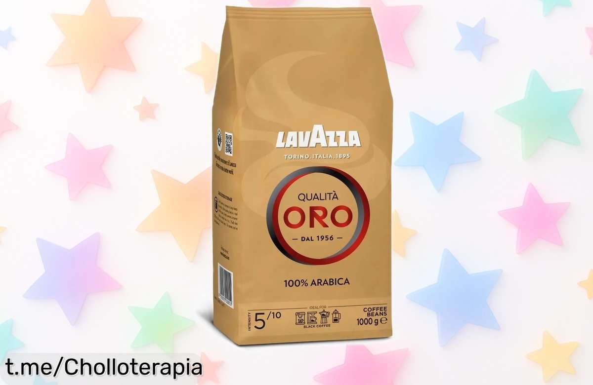 Delicioso café en grano Lavazza Qualità Oro: ¡no te pierdas el descuentazo brutal por tiempo limitado y transforma tus mañanas en momentos de pura felicidad!