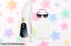 Depiladora láser IPL con refrigeración que deja tu piel suave, super chollo temporalmente rebajada, ¡apúrate y descubre la suavidad en casa antes de que se acabe!