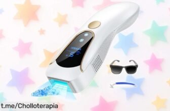 Depiladora láser IPL con refrigeración y 9 niveles de energía, aprovecha este descuentazo brutal antes de que se acabe ¡Pon fin al vello ya y siéntete increíble!