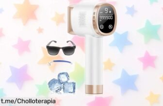 Depiladora láser increíble con refrigeración y 9 niveles de energía a precio loco, aprovecha esta oportunidad única antes que se agote ¡date prisa y despídete del vello!