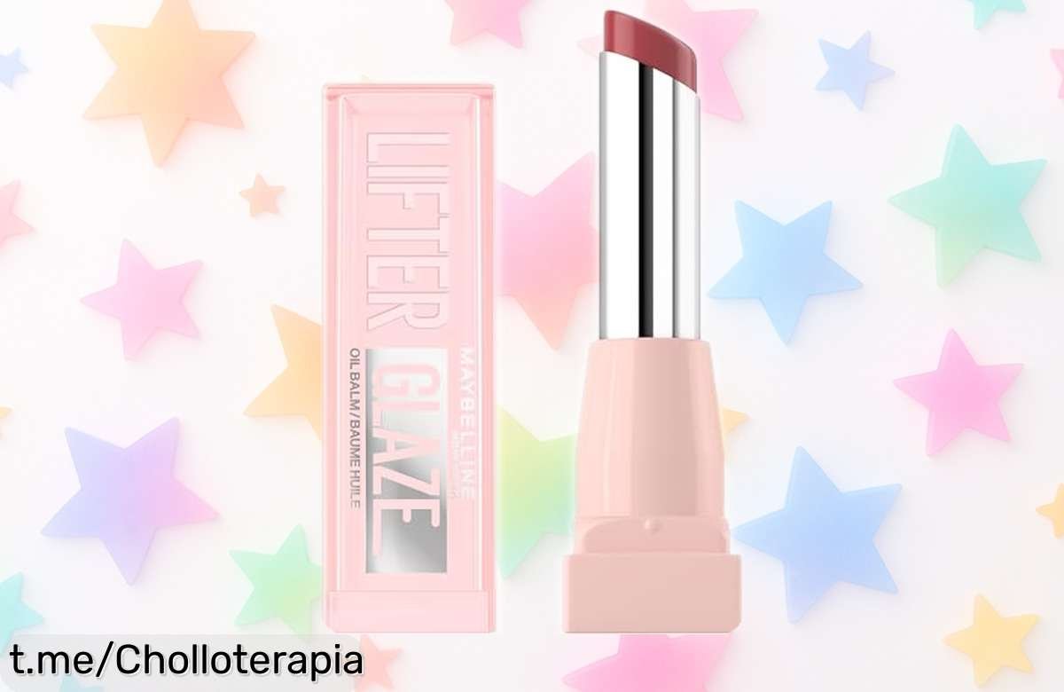 Descubre el bálsamo labial Maybelline con ácido hialurónico y fruta natural, ¡rebajado a un precio loco! Tus labios radiantes te están esperando, aprovecha este super chollo ya mismo.