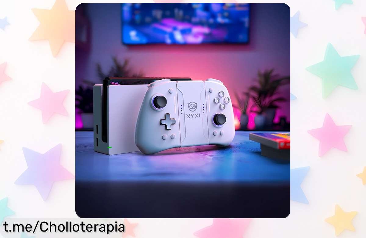 Descubre el controlador inalámbrico NYXI Hyperion Pro para Switch, ¡oferta brutal a precio rebajado que vuela! Juega como un campeón y siente la adrenalina ahora mismo.