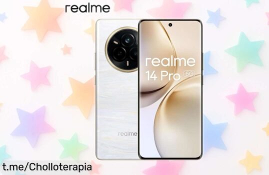 Descubre el impresionante smartphone Realme 14 Pro 5G con pantalla curva y batería titan rebajado, ¡captura momentos increíbles antes de que se agoten!