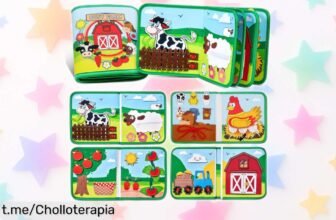 Descubre el increíble libro Montessori de actividades animales que hará jugar y aprender a tus peques: ¡super chollo rebajado solo por poco tiempo!