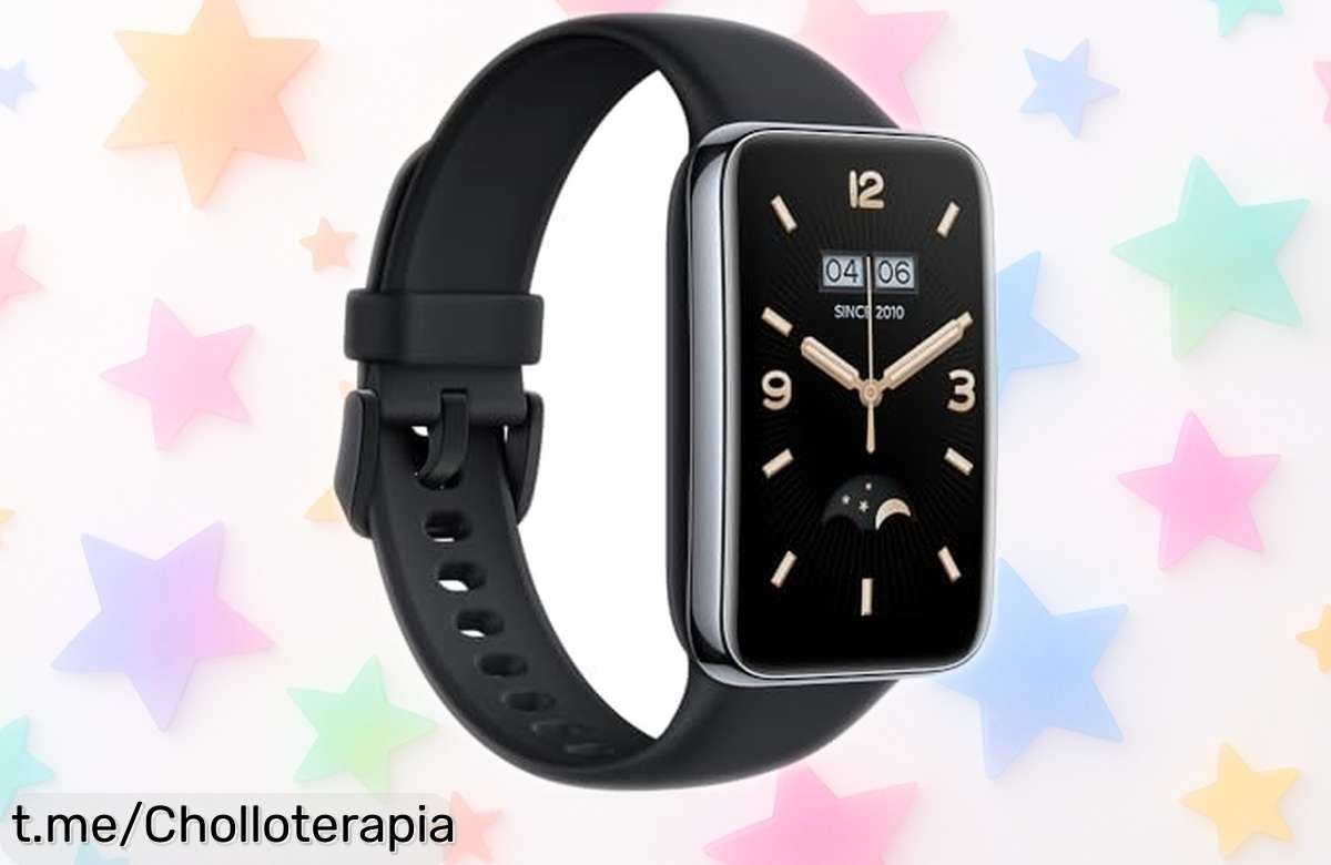 Descubre el increíble smartwatch Xiaomi con GPS y pantalla AMOLED a un precio rebajado; ¡gestiona tu salud y haz que cada día cuente!