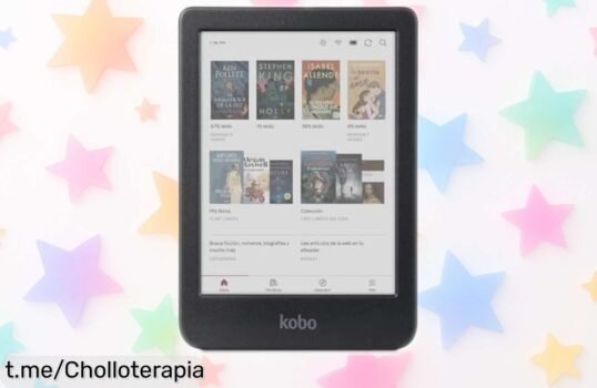 Descubre el lector electrónico a color Kobo Clara Colour, ahora a un precio rebajado que no podrás resistir; sumérgete en historias mágicas mientras cuidas tus ojos.
