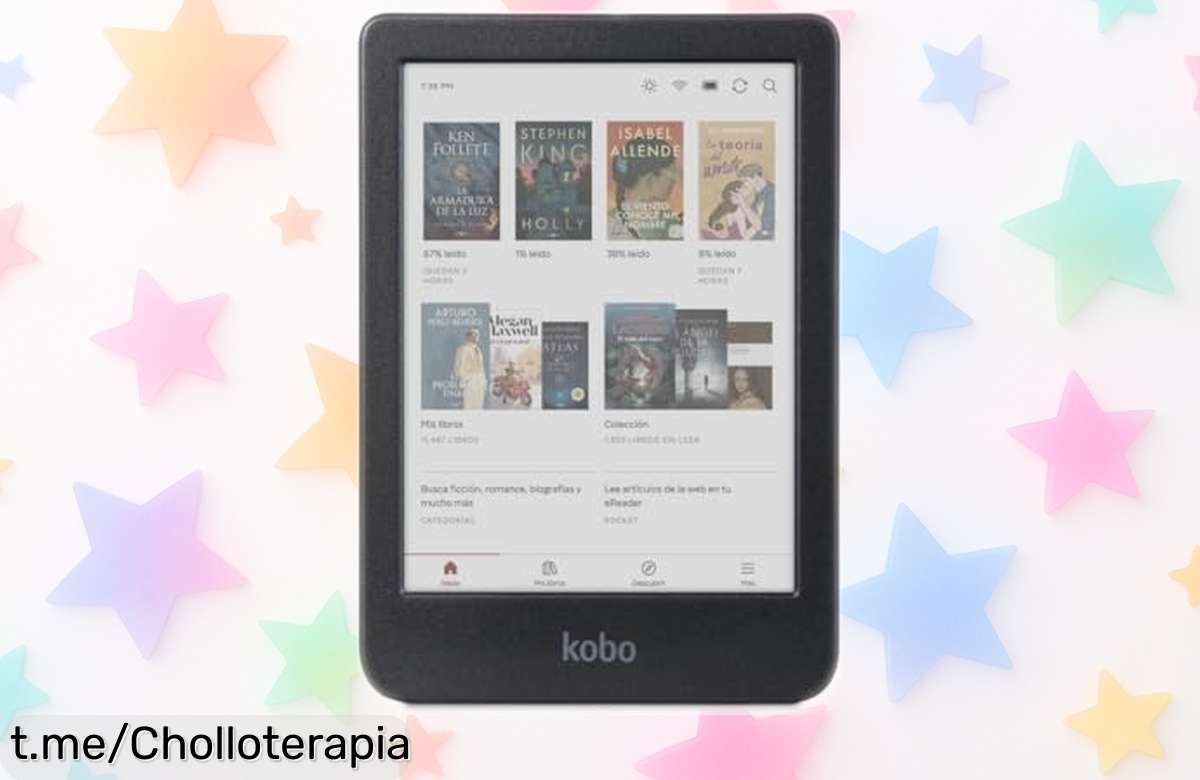 Descubre el lector electrónico a color Kobo Clara Colour, ahora a un precio rebajado que no podrás resistir; sumérgete en historias mágicas mientras cuidas tus ojos.