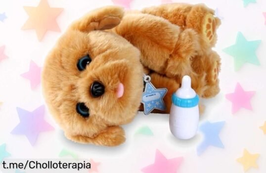 Descubre el perrito interactivo Sleepy Puppy que habla y juega contigo, ahora a un precio rebajado increíble. ¡Hazlo parte de tu familia y vive momentos inolvidables ya!