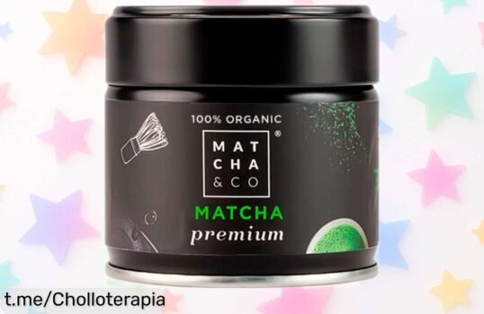 Descubre el té matcha premium ecológico Matcha & CO en polvo, energía natural al máximo y precio rebajado que vuela, ¡no te quedes sin disfrutarlo!