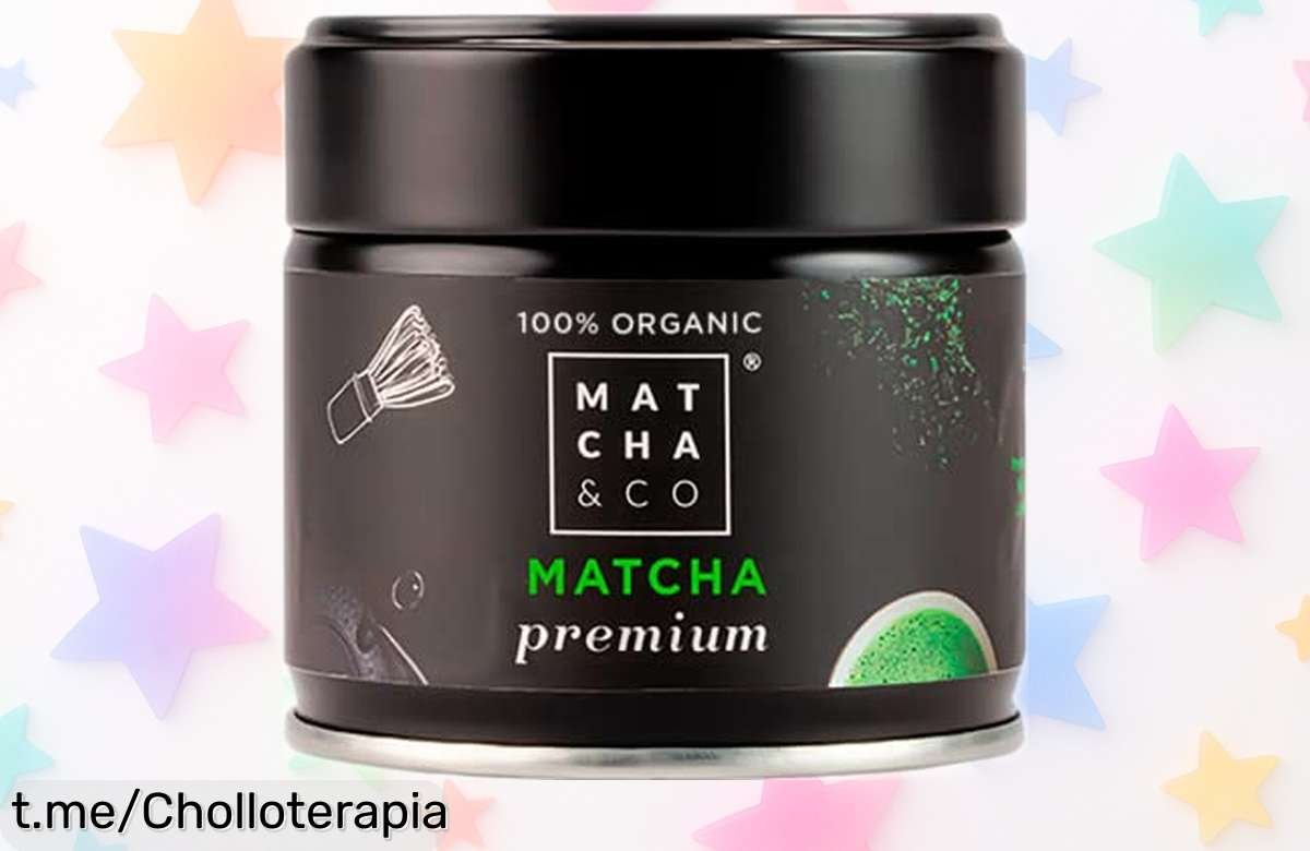 Descubre el té matcha premium ecológico Matcha & CO en polvo, energía natural al máximo y precio rebajado que vuela, ¡no te quedes sin disfrutarlo!