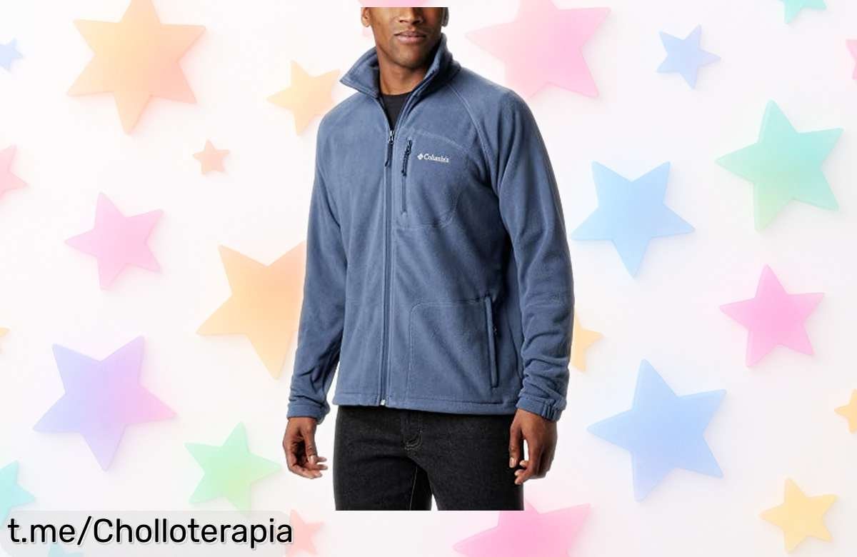 Descubre la chaqueta de forro polar Columbia que estiliza y abriga, ahora a un precio rebajado ¡No te quedes sin ella, las oportunidades así vuelan!