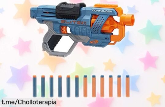 Descubre la pistola Nerf Elite con recarga rápida y diseño increíble, ¡ahora a precio rebajado por tiempo limitado! Hazte el mejor en tus juegos antes de que acabe esta oferta.