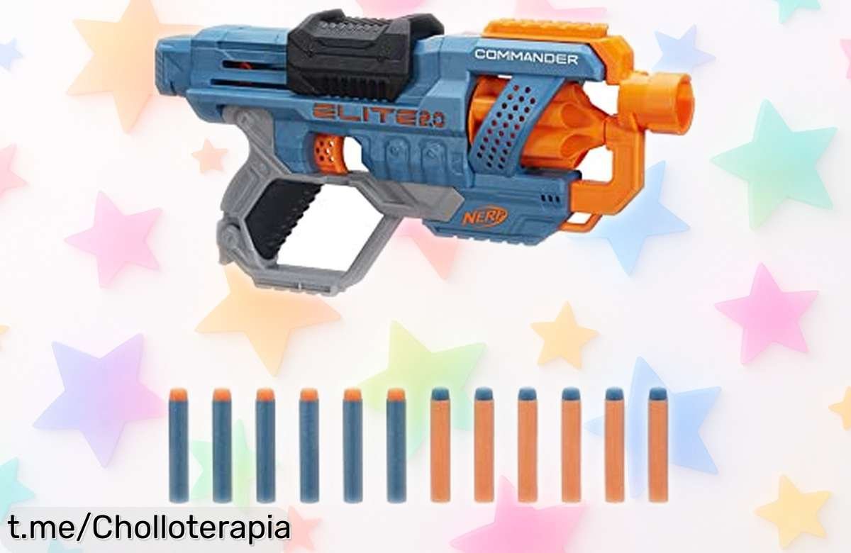 Descubre la pistola Nerf Elite con recarga rápida y diseño increíble, ¡ahora a precio rebajado por tiempo limitado! Hazte el mejor en tus juegos antes de que acabe esta oferta.