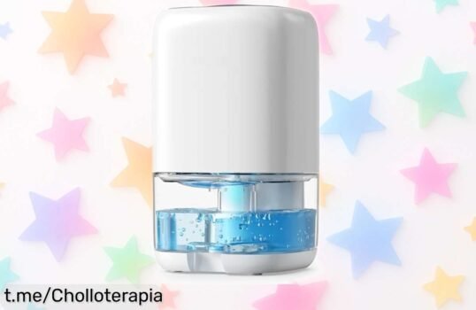 Deshumidificador compacto CONOPUPlus que quita hasta 450 ml de humedad al día, ¡ahora a un precio rebajado y limitedo! Haz tu hogar más ligero y cómodo antes de que se agoten.