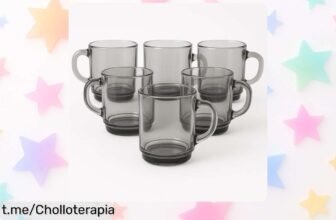Deslumbrante set de 6 tazas Duralex en colores vibrantes, precio rebajado y oferta limitada que hará brillar cada sorbo ¡Hazte con este super chollo antes de que vuelen!