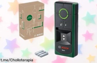 Detector de cables y metales Bosch Truvo: ¡manejo fácil, sin sustos al perforar! Aprovecha este super chollo a precio muy bajo y protege tus paredes ya mismo.
