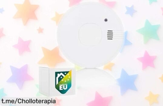 Detector de humo Smartwares con pila duradera y detección rápida a un precio rebajado increíble, no dejes que lo inesperado te sorprenda, protege a tu familia ya mismo.