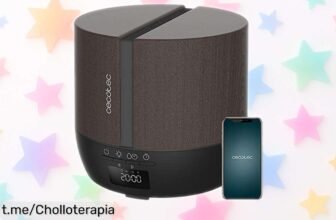 Difusor de aromas Cecotec con 500 ml, luces LED y control por app: ¡descuentazo espectacular para transformar tu hogar! No te lo pierdas, corre que se agota.