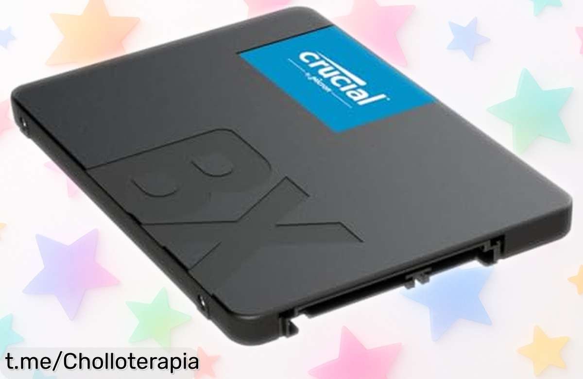 Disco SSD Crucial BX500 de 4TB a precio rebajado, velocidad hasta 540MB/s: ¡aprovecha este chollazo y dale nueva vida a tu ordenador antes de que volar!