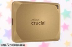 Disco sólido portátil Crucial X10 Pro 2TB a precio rebajado, aguántate y aprovecha esta velocidad brutal para guardar tus recuerdos ¡No te quedes sin el tuyo!