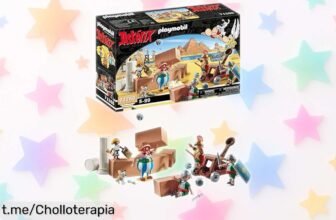 Disfruta de la épica batalla con el juguete Playmobil de Asterix y Numerobis, ¡rebajado a un precio muy bajo que no puedes dejar escapar! Empieza tus aventuras memorables ahora.