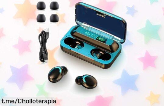 Disfruta de música sin límites con los auriculares inalámbricos Yummici, ¡precio rebajado! No te quedes sin el super chollo que hará vibrar tus sentidos.