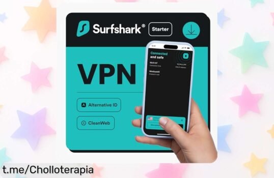 Disfruta de una navegación libre y segura con VPN Surfshark Starter por un precio rebajado que no puedes dejar pasar. ¡Hazte ya con esta oferta limitada antes de que se esfume!