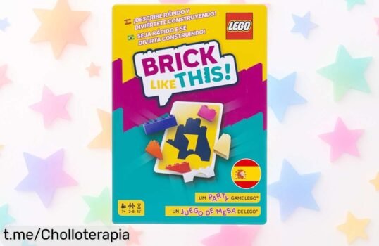 Divertido juego de mesa Asmodee Brick Like This para toda la familia, ¡precios rebajados y risas aseguradas! No te lo pierdas, este chollo vuela rápido.