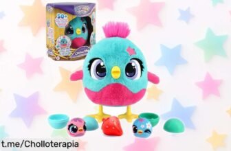 Divertido peluche interactivo que canta y baila, ¡ahora con un precio rebajado! Regala risas y sorpresas a los más pequeños antes de que se acabe esta oferta única.
