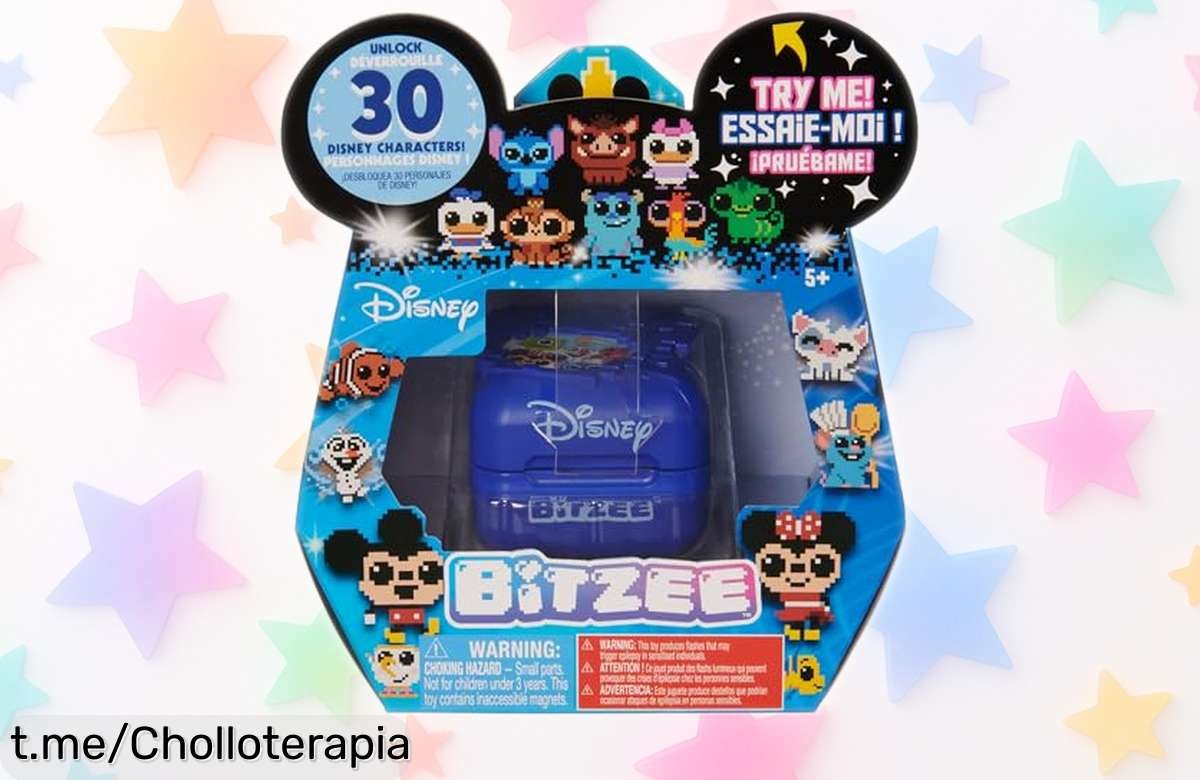 Diviértete con la increíble mascota virtual Disney que reacciona al tacto y sonidos, ¡ofertón limitado para sacar sonrisas a toda la familia!